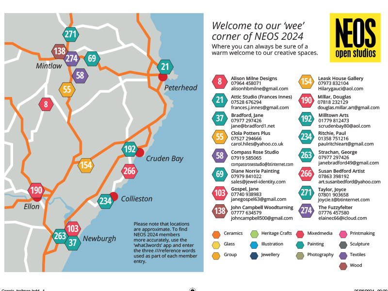 Ellon Newburgh Hatton Whinneyfold Cruden Bay Peterhead Mintlaw map