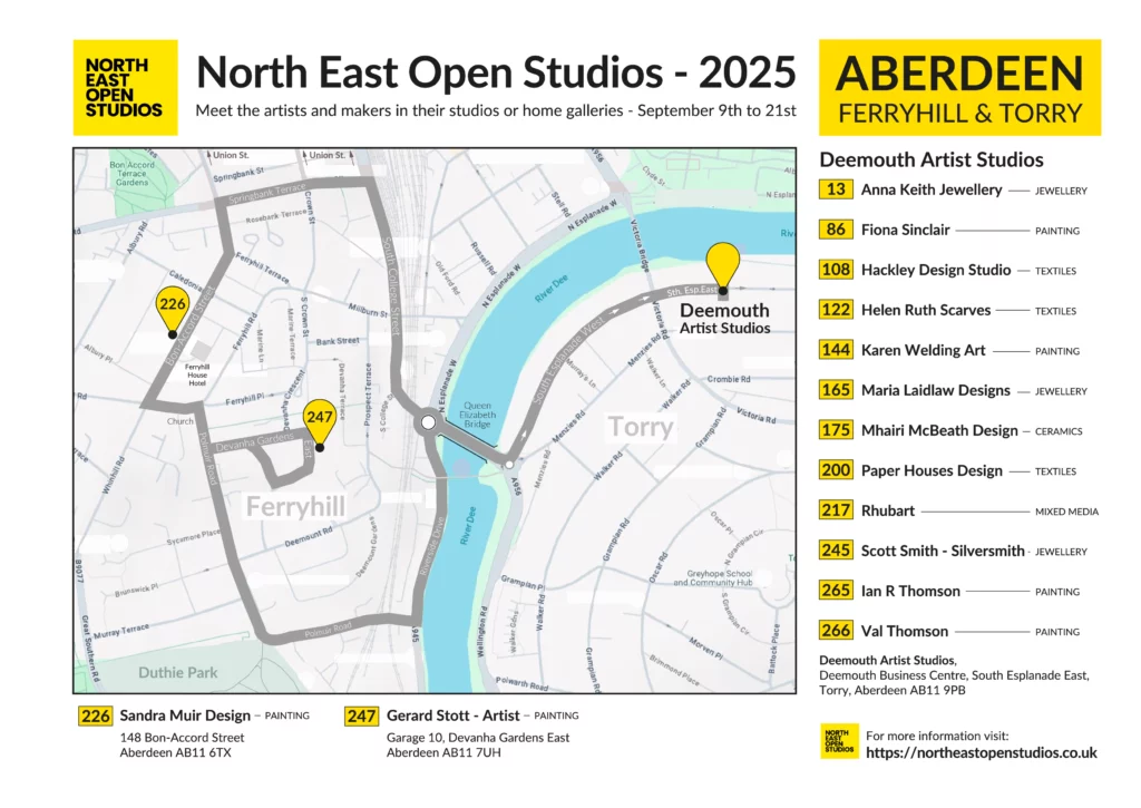 Ferryhill and Torry Trail Map 2025