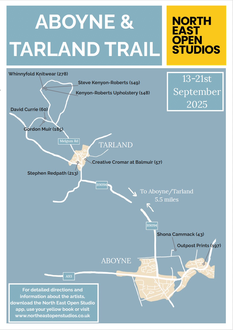 Aboyne & Garland Trail Map 2025
