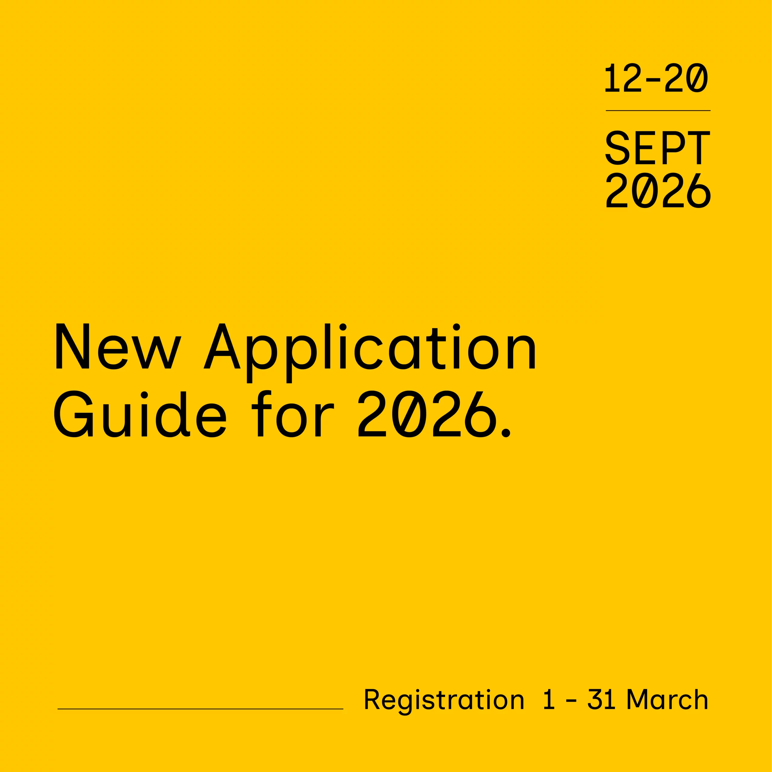 Applying to Take Part 2026